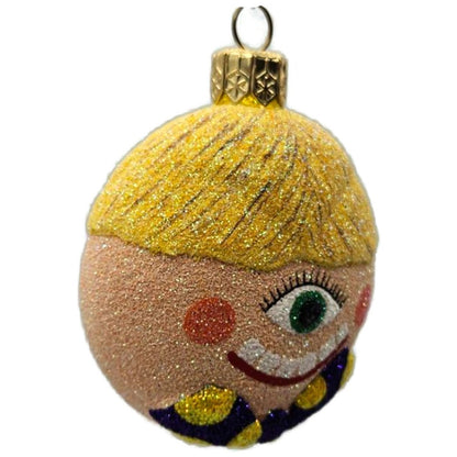 Patricia Breen Dracula Medallion Cyclops Glass Halloween Christmas Ornament 2413