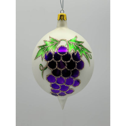 Christopher Radko Vineyard Grapes Ball Christmas Holiday Tree Ornament 890510