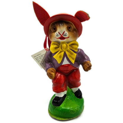 Christopher Radko Ino Schaller Bunny Rabbit Candy Container 42 of 600 Germany