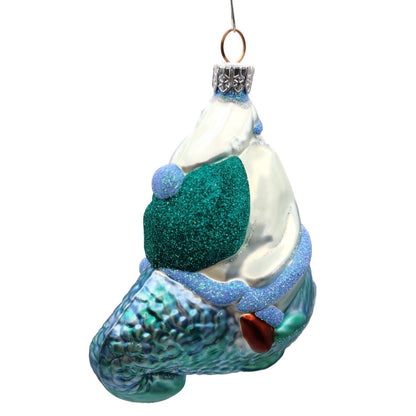Patricia Breen Santa De La Mer Fine Glitter Bag Summer Nautical Tree Ornament