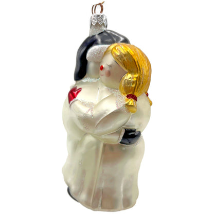 Patricia Breen Snow Dancing Pearl Snow People Snowflakes Christmas Tree Ornament