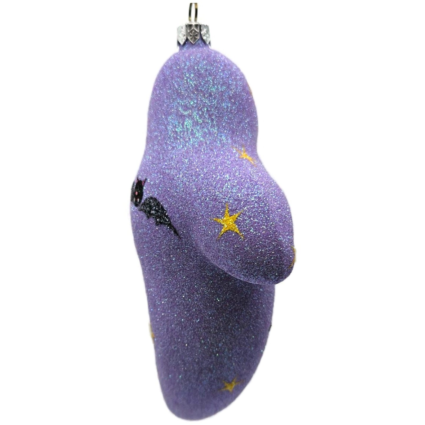 Patricia Breen Very Grand Ghost Lavender Stars Bats Halloween Ornament 2554