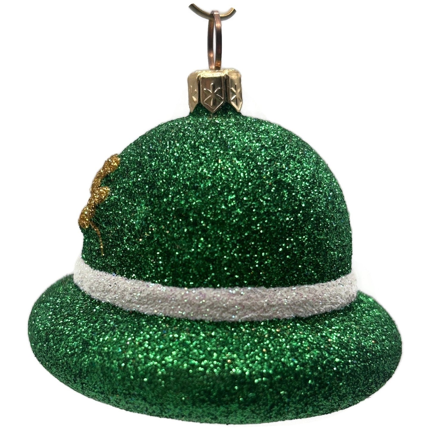 Patricia Breen A Walk In Dublin Leprechaun Hat Shamrocks St. Patrick's Ornament