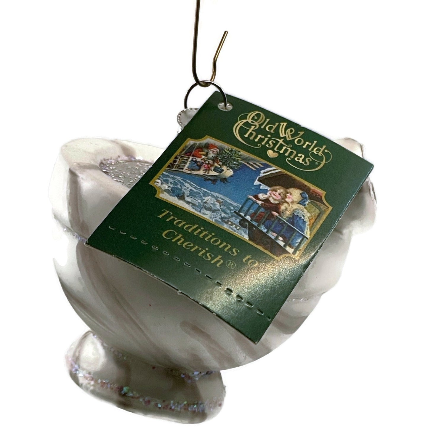 OWC Mortar Pestel Ornament Tool Kitchen Appliance Old World Christmas Tree Decor