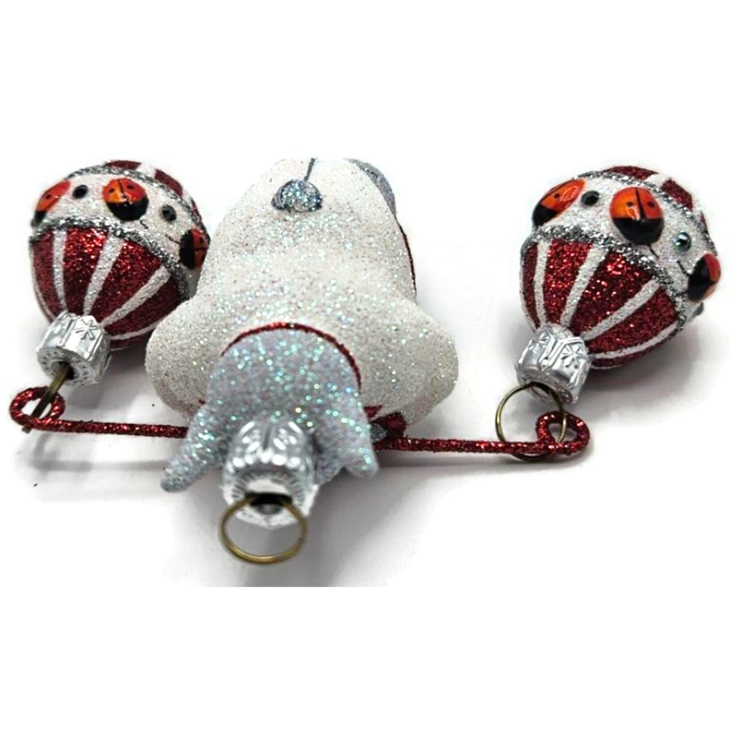 Patricia Breen Bunny Balance Ladybugs Mini Eggs Easter Christmas Tree Ornament