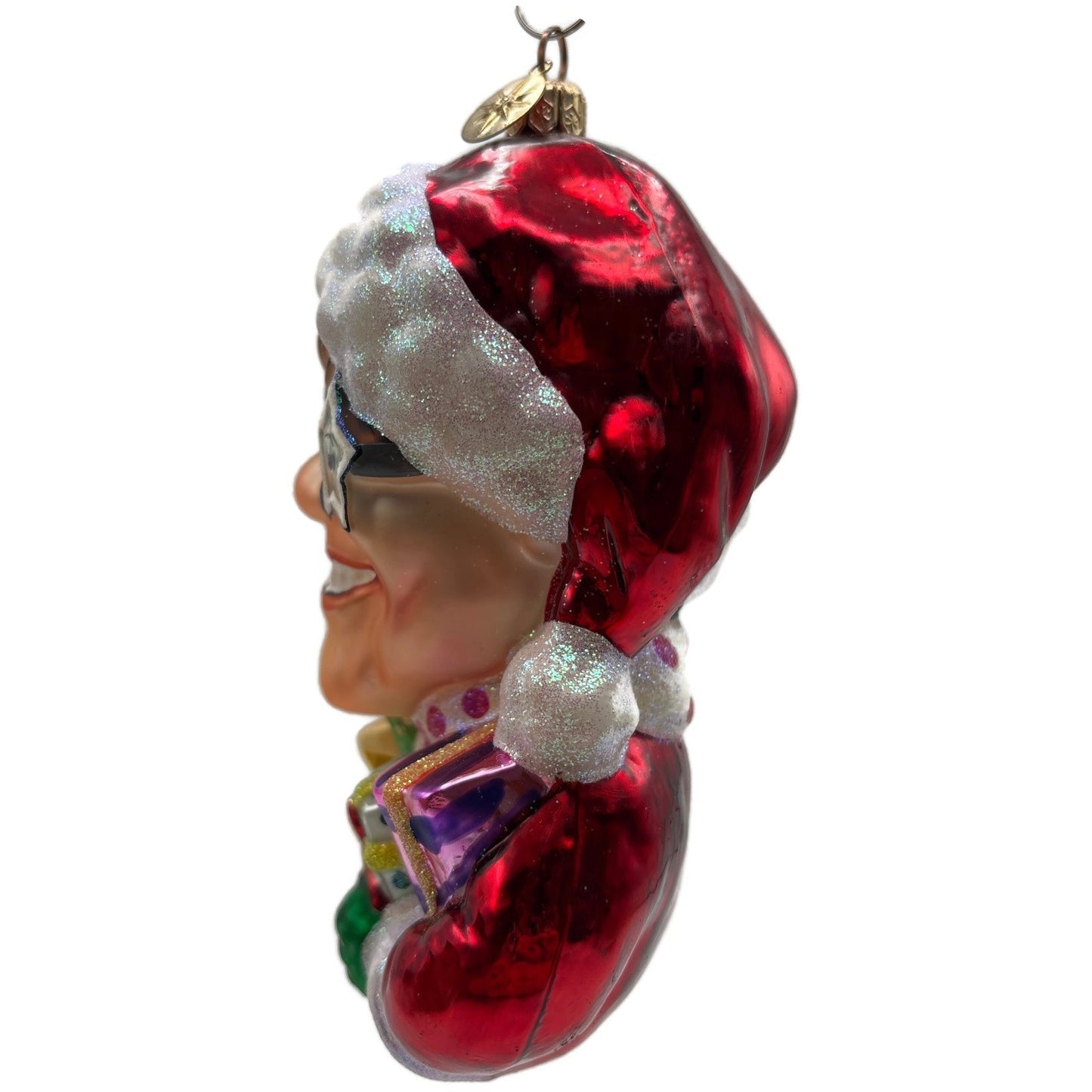 Christopher Radko Sir Elton Claus Aids Foundation Christmas Ornament 00-SP-59