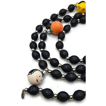 Patricia Breen Kinley Kinetic Garland Black Halloween Complimentary Ornament