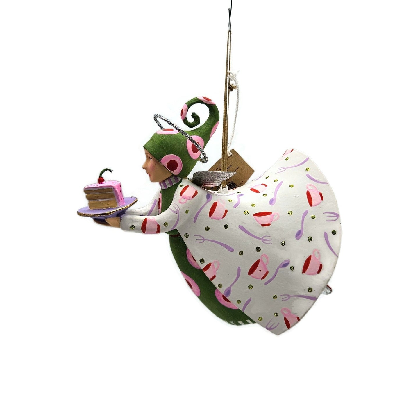 MacKenzie Childs Patience Brewster Sweets Paradise Angel Christmas Ornament