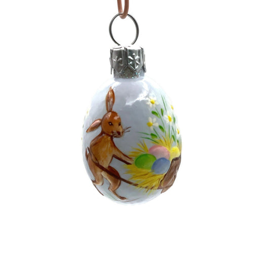 Patricia Breen Miniature Egg Beautiful Toil Bunny Easter Christmas Tree Ornament