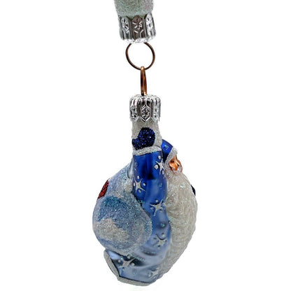 Patricia Breen Ornament As Above So Below Santa Balloon Globe Earth Christmas