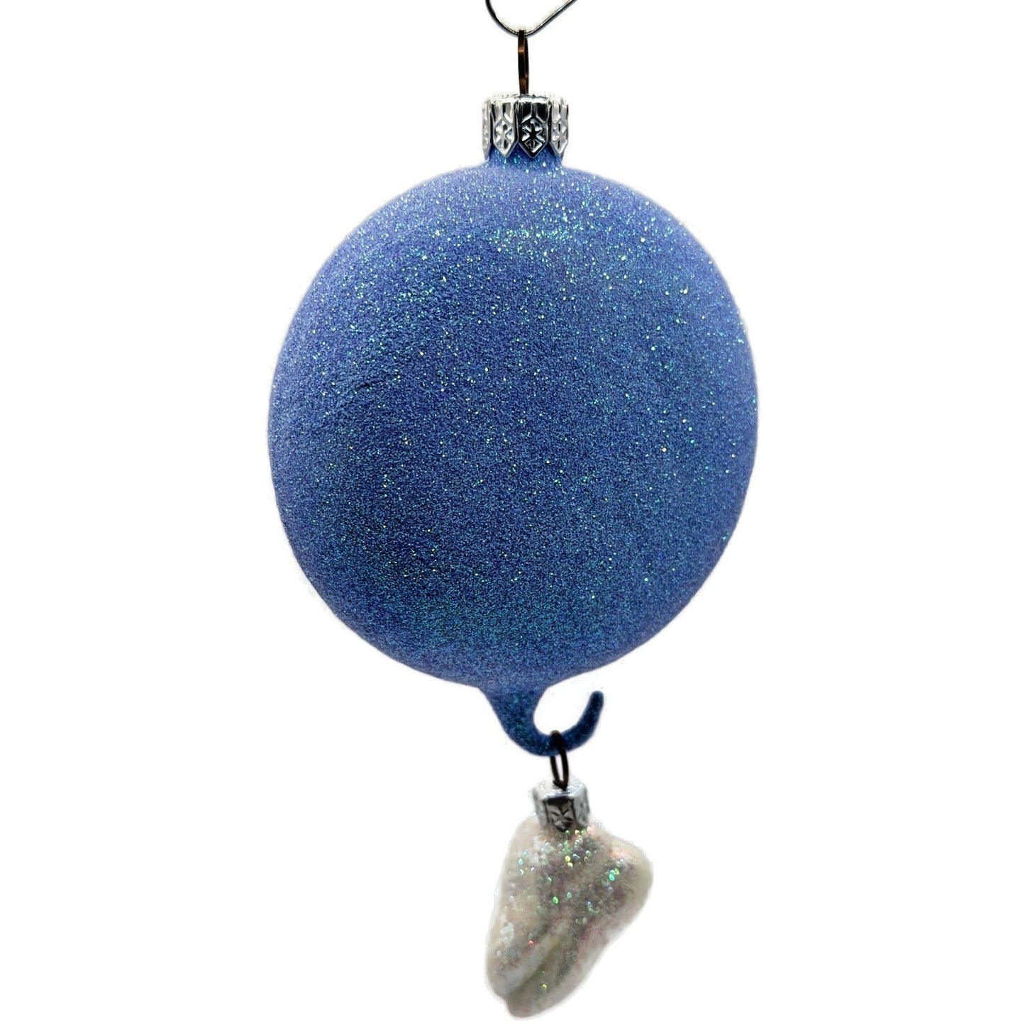 Patricia Breen Tooth Fairy Blue Glitter Christmas Ornament Retired Item 2139