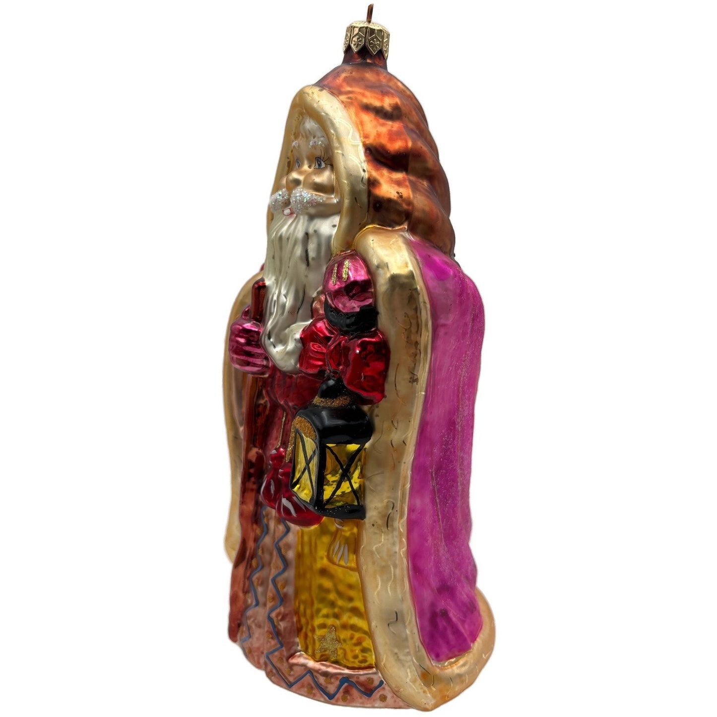 Christopher Radko Enchanted Noel Santa Christmas Tree Ornament 98-182-0 Glass