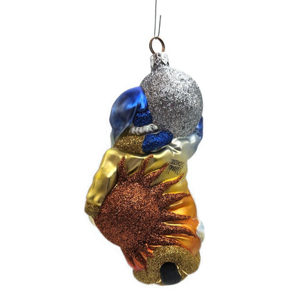 Patricia Breen Planetary Santa Claus Rainbow Sun Celestial Christmas Ornament