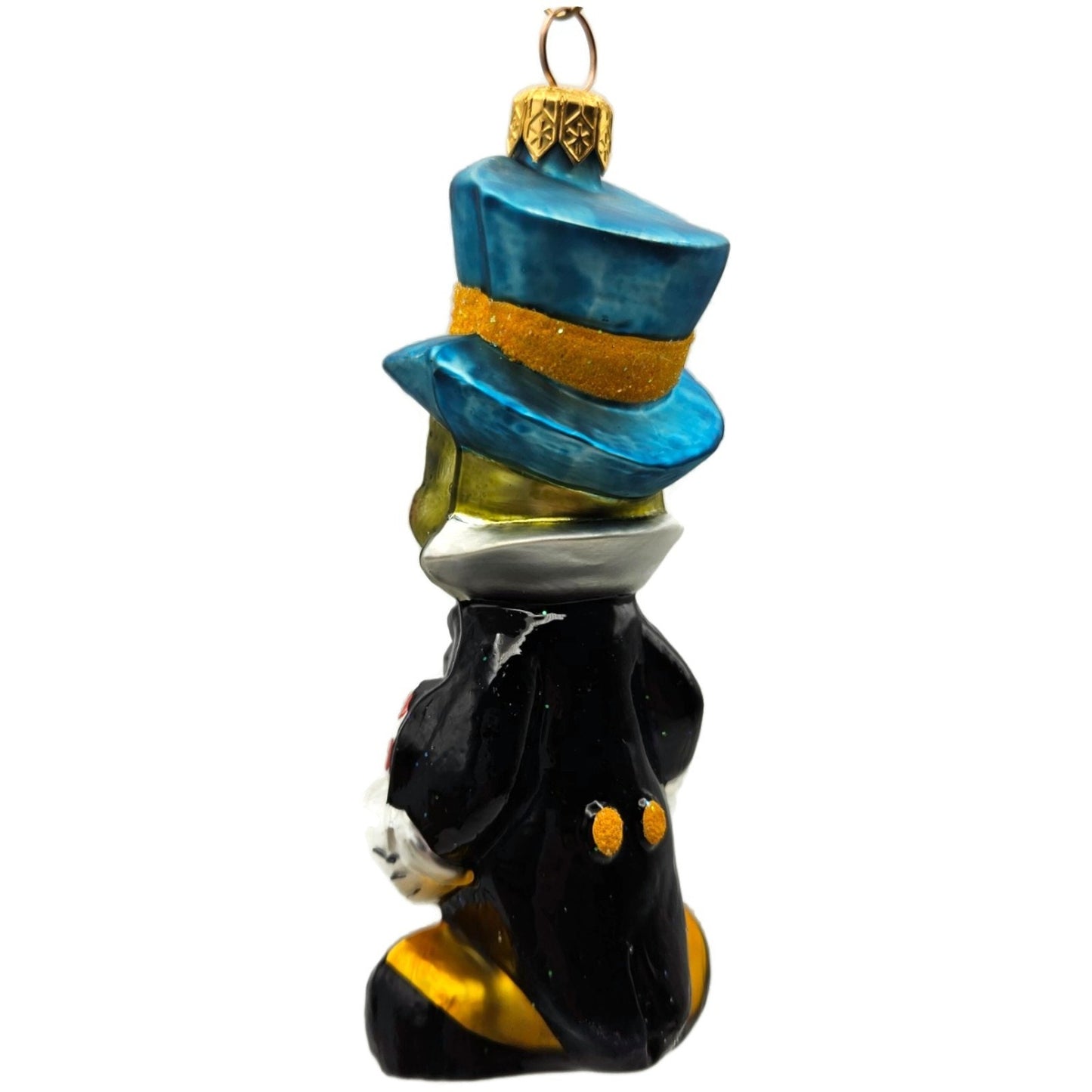 Christopher Radko By Jiminy Cricket Disney Limited Edition Christmas Ornament