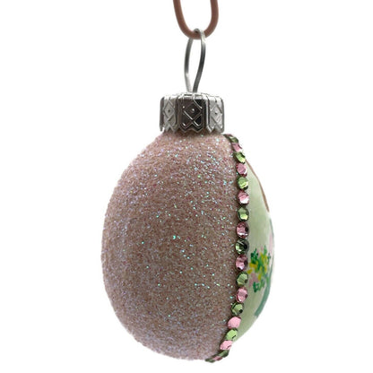 Patricia Breen Miniature Egg Abundance Bunny Flower Easter Christmas Ornament
