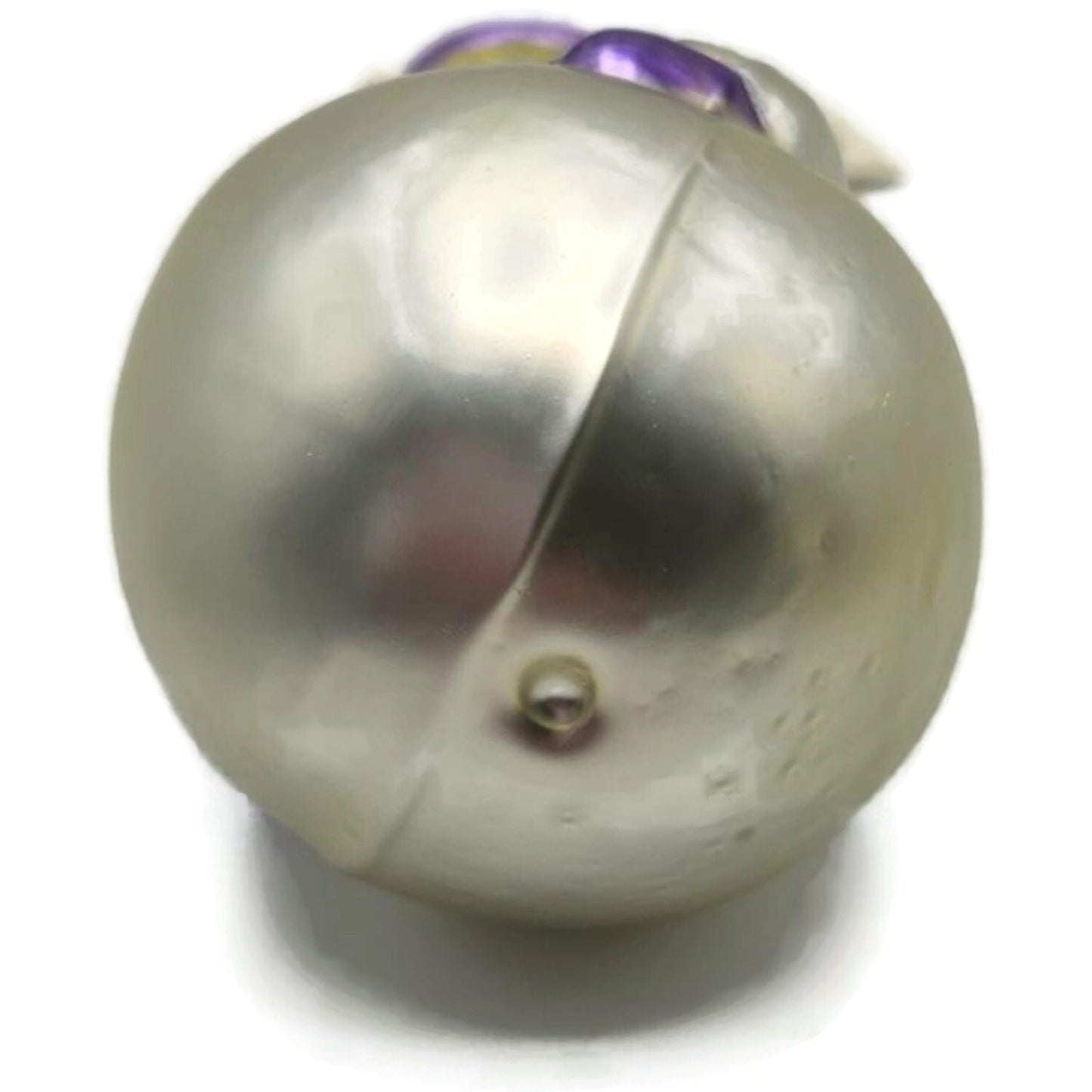Patricia Breen Snow Woman Purple Pearl Winter Scarf Christmas Tree Ornament