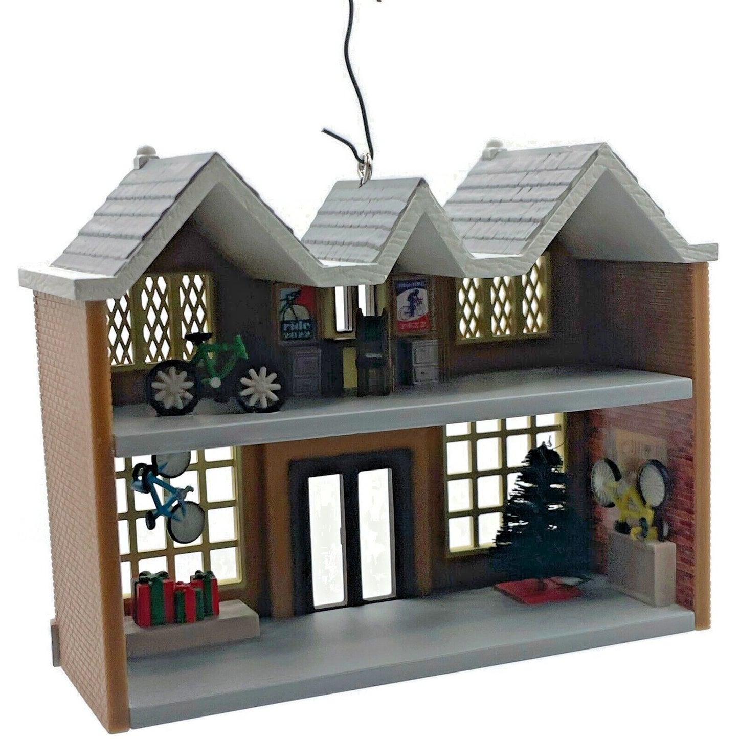 Hallmark Keepsake Korners Bicycle Shop 2022 Tom Best Christmas Tree Ornament