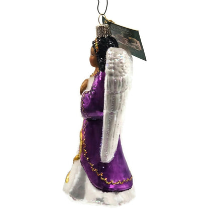 Kecia Great Joy Angel White Wings Old World Christmas Tree Ornament OWC