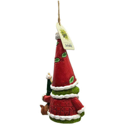 Jim Shore Dr. Seuss Grinch Gnome with Max Dog Enesco Christmas Ornament 6015228