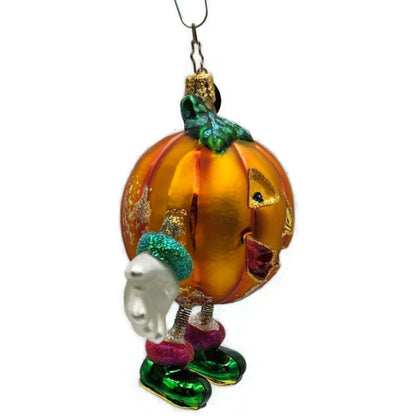 Christopher Radko Tricky Treats Pumpkin Halloween Christmas Tree Ornament