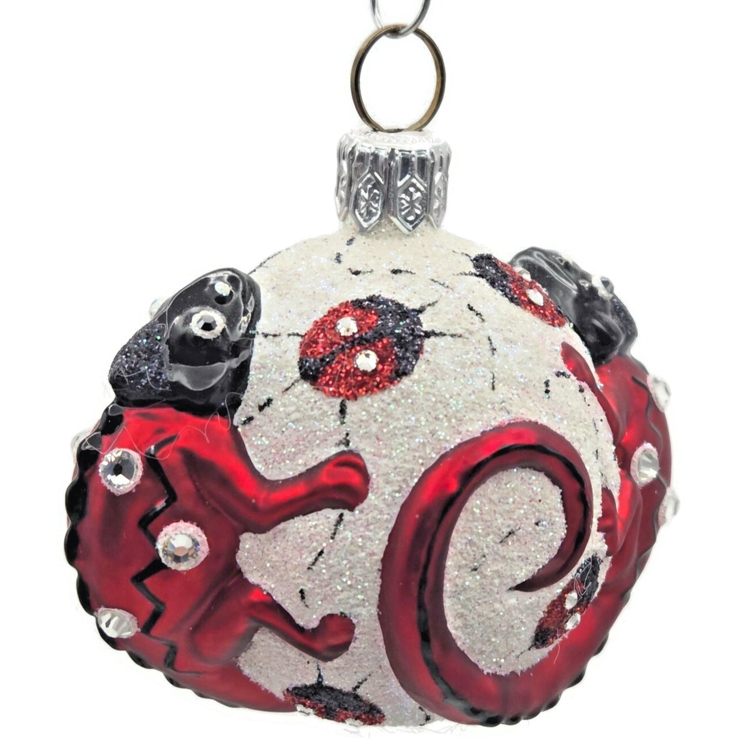 Patricia Breen Ornament For James Twice Ladybug Chameleon Spring Christmas
