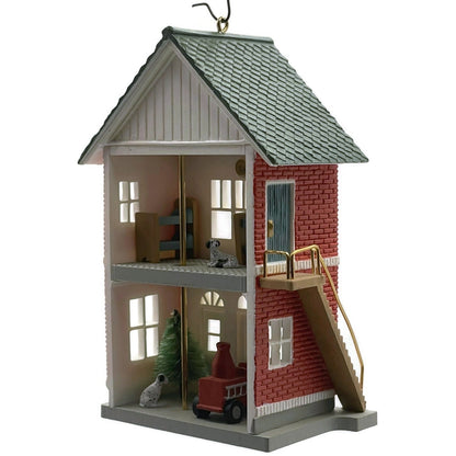 Hallmark Ornament Fire Station 1991 Nostalgic Christmas Village Tree Keepsake
