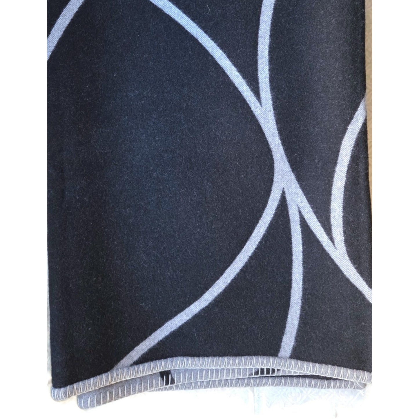 Louis Vuitton NBA Blanket Basketball Court Monogram Wool Cashmere MP2885 Rare