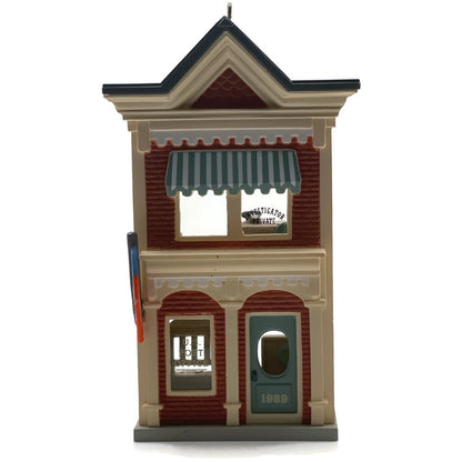 Hallmark Ornament US Post Office 1989 Nostalgic Christmas Village Tree Keepsake