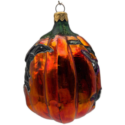 Slavic Treasures Baneful Bill Monster Pumpkin Bat Halloween Ornament 01-448-A