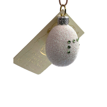 Patricia Breen Miniature Egg Pax Peace Easter Holiday Christmas Ornament 2922