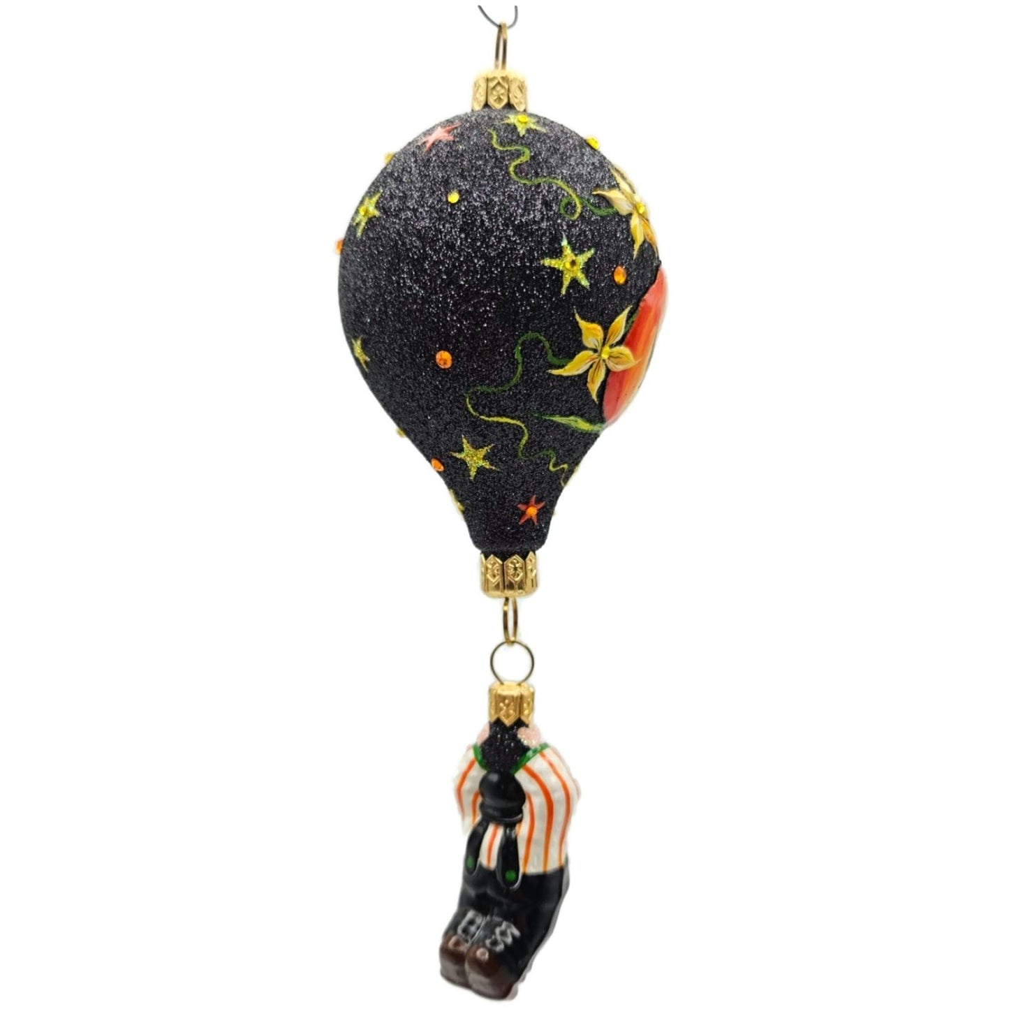 Patricia Breen Miniature Balloon Boy Jack-o-Lantern Stars Halloween Ornament HCB