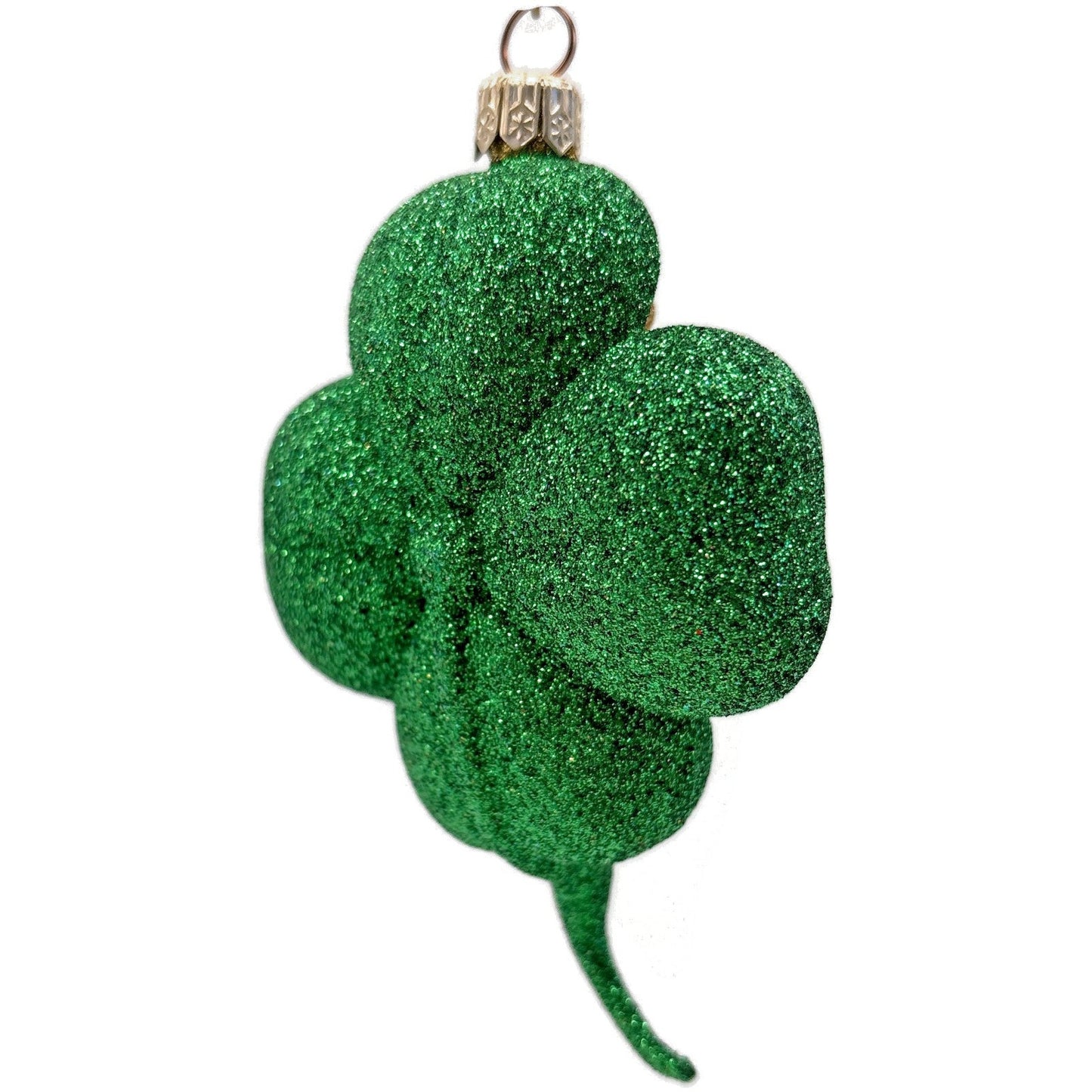 Patricia Breen Eire Santa Green Shamrock St. Patrick's Christmas Tree Ornament