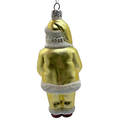 Patricia Breen Ornament A Snack For Rudolph Yellow Santa Carrots Christmas Tree