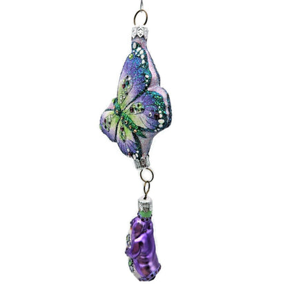 Patricia Breen Through the Spring Sky Violet Spring Christmas Holiday Ornament