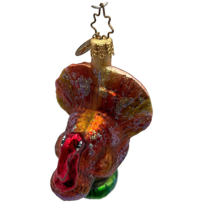 Christopher Radko Hedda Gobbler Turkey Thanksgiving Christmas Ornament 00-182-0