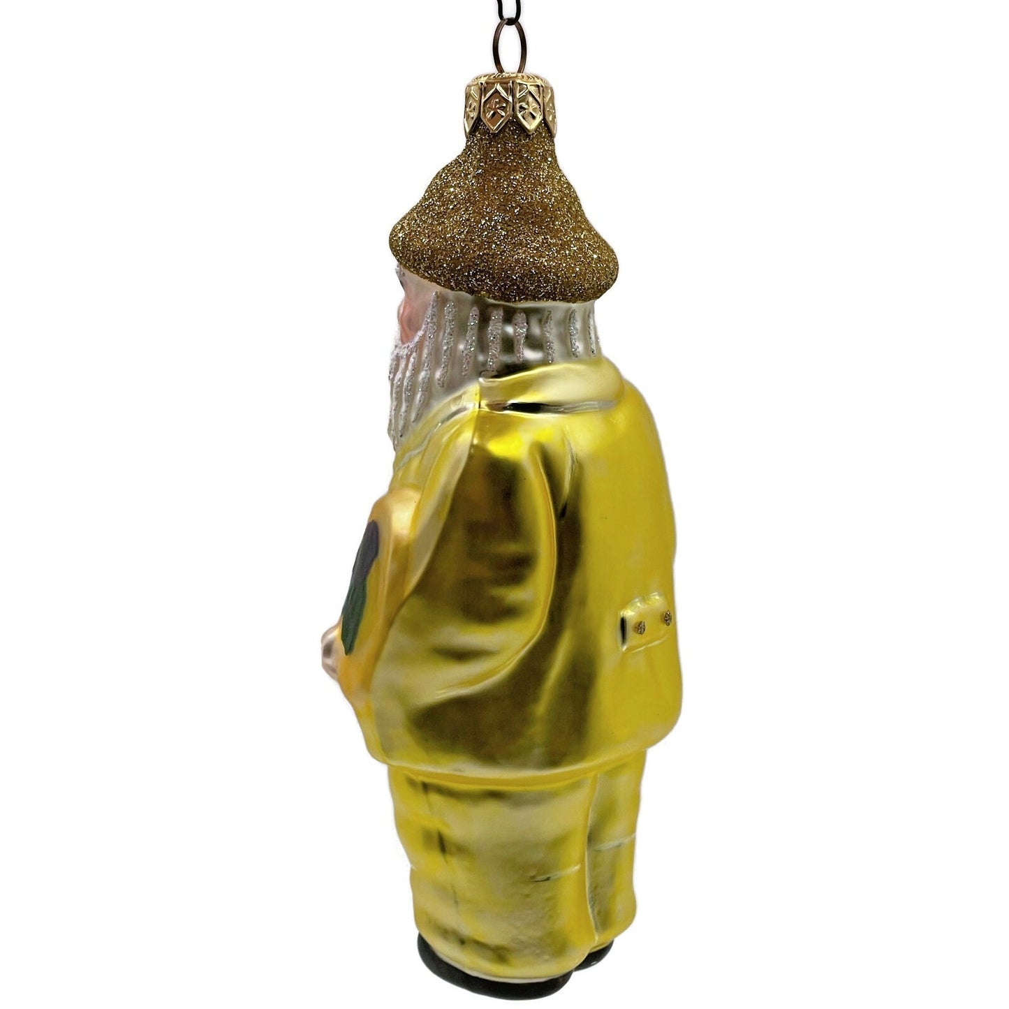 Patricia Breen M Claude Monet Yellow Artist Palette Christmas Tree Ornament AIC