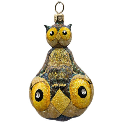 Patricia Breen Hob Goblins Hoo-ligan Brown Owl Halloween Christmas Ornament HCB