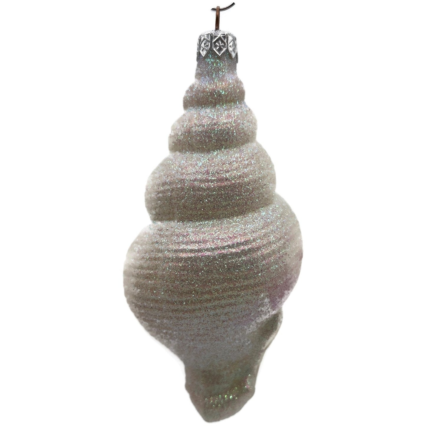Patricia Breen A Walk On The Beach Pearl Shell White Summer Nautical Ornament