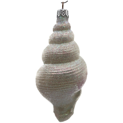 Patricia Breen A Walk On The Beach Pearl Shell White Summer Nautical Ornament