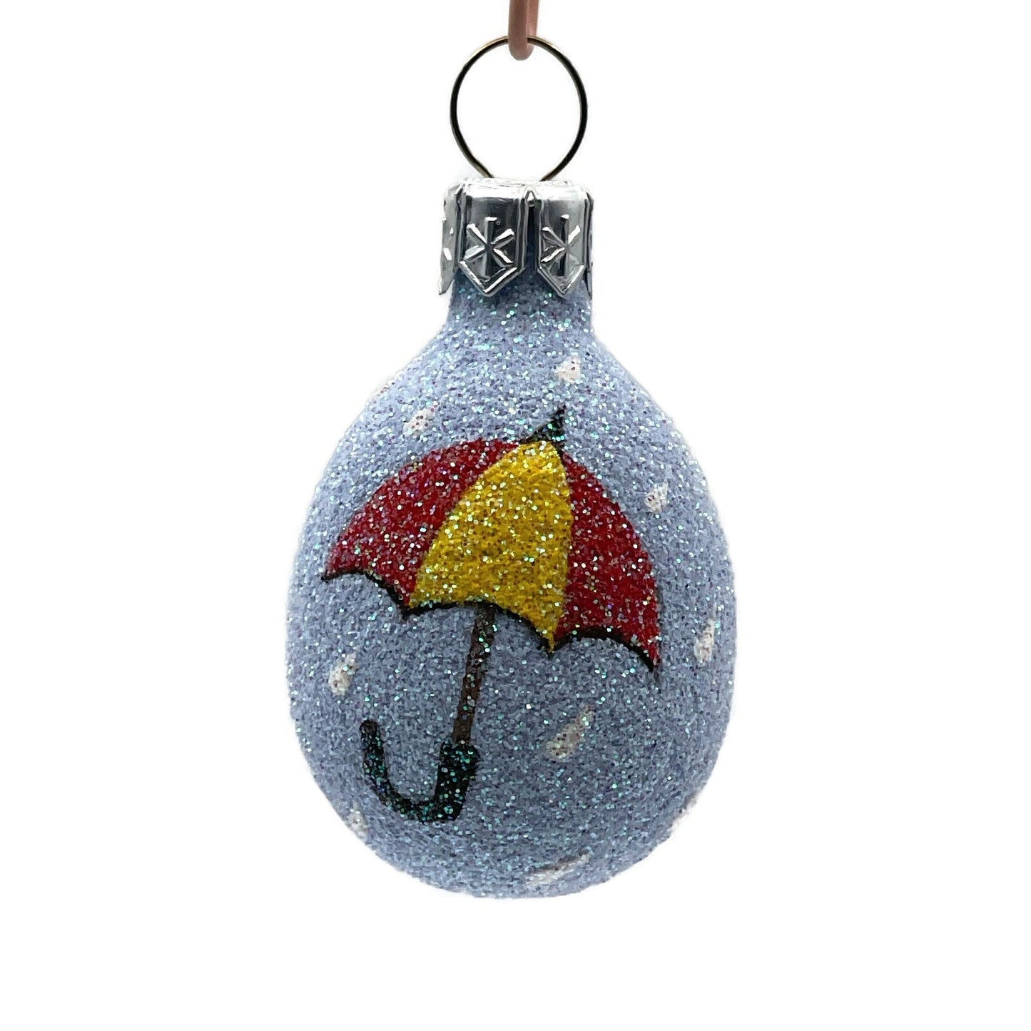 Patricia Breen Miniature Egg I am Singing in the Rain Easter Christmas Ornament