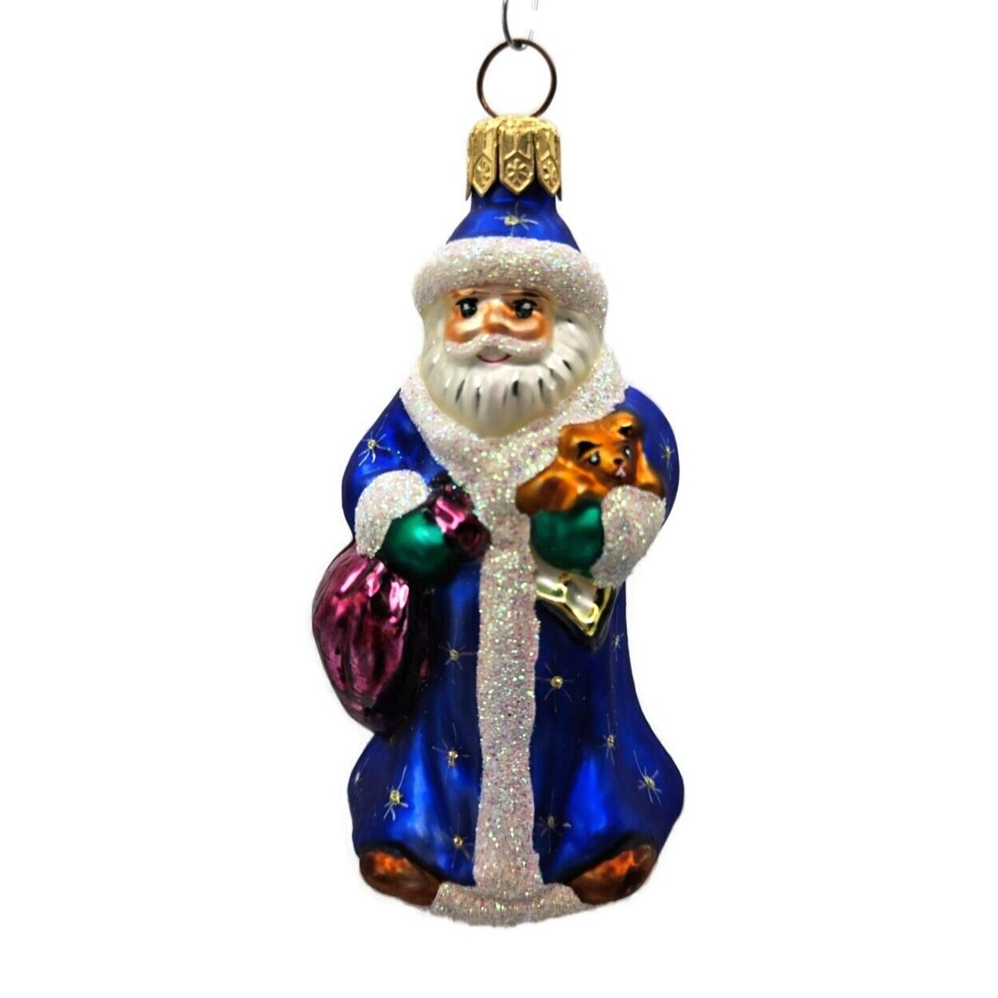 Christopher Radko Petite Pere Noel Santa Claus Christmas Tree Ornament 98-024-0