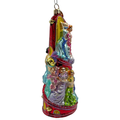 Christopher Radko Nine Ladies Dancing 12 Days Of Christmas Tree Holiday Ornament