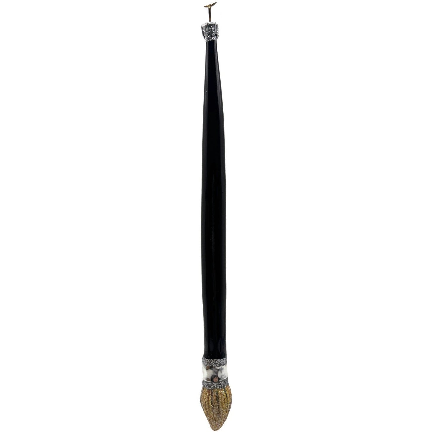 Patricia Breen Let's Paint Black Art Brush Christmas Tree Ornament Neiman Marcus