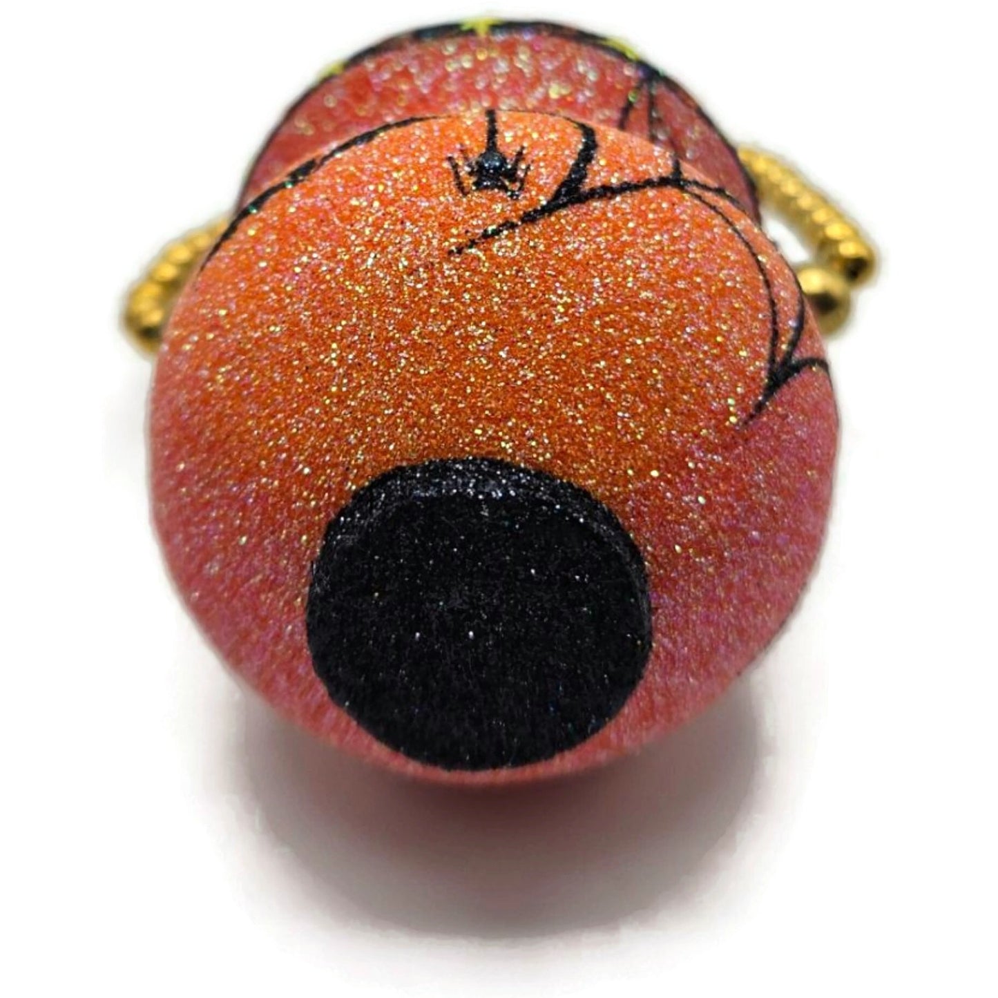 Patricia Breen Ghostly Cauldron Moons Orange Stars Halloween Christmas Ornament