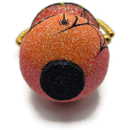 Patricia Breen Ghostly Cauldron Moons Orange Stars Halloween Christmas Ornament