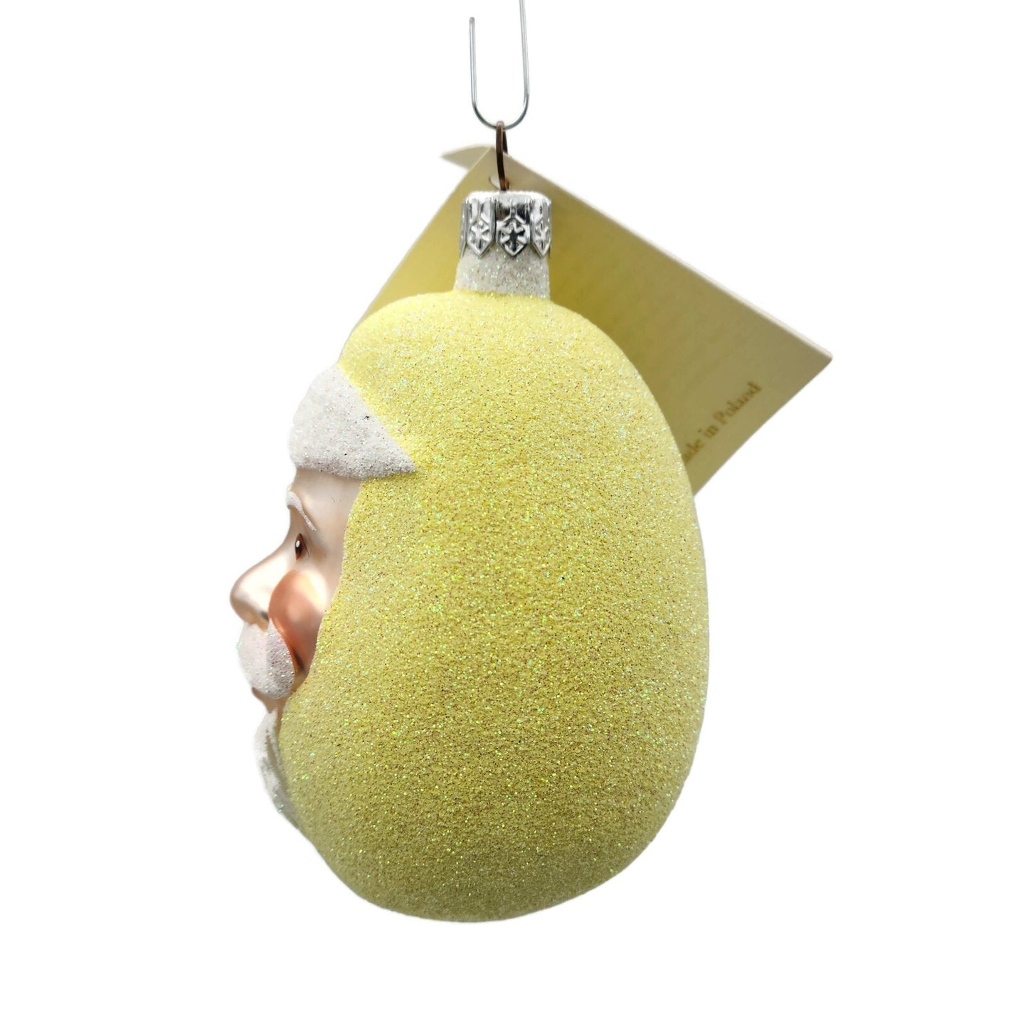 Patricia Breen Jelly Bean Santa Claus Yellow Easter Christmas Tree Ornament