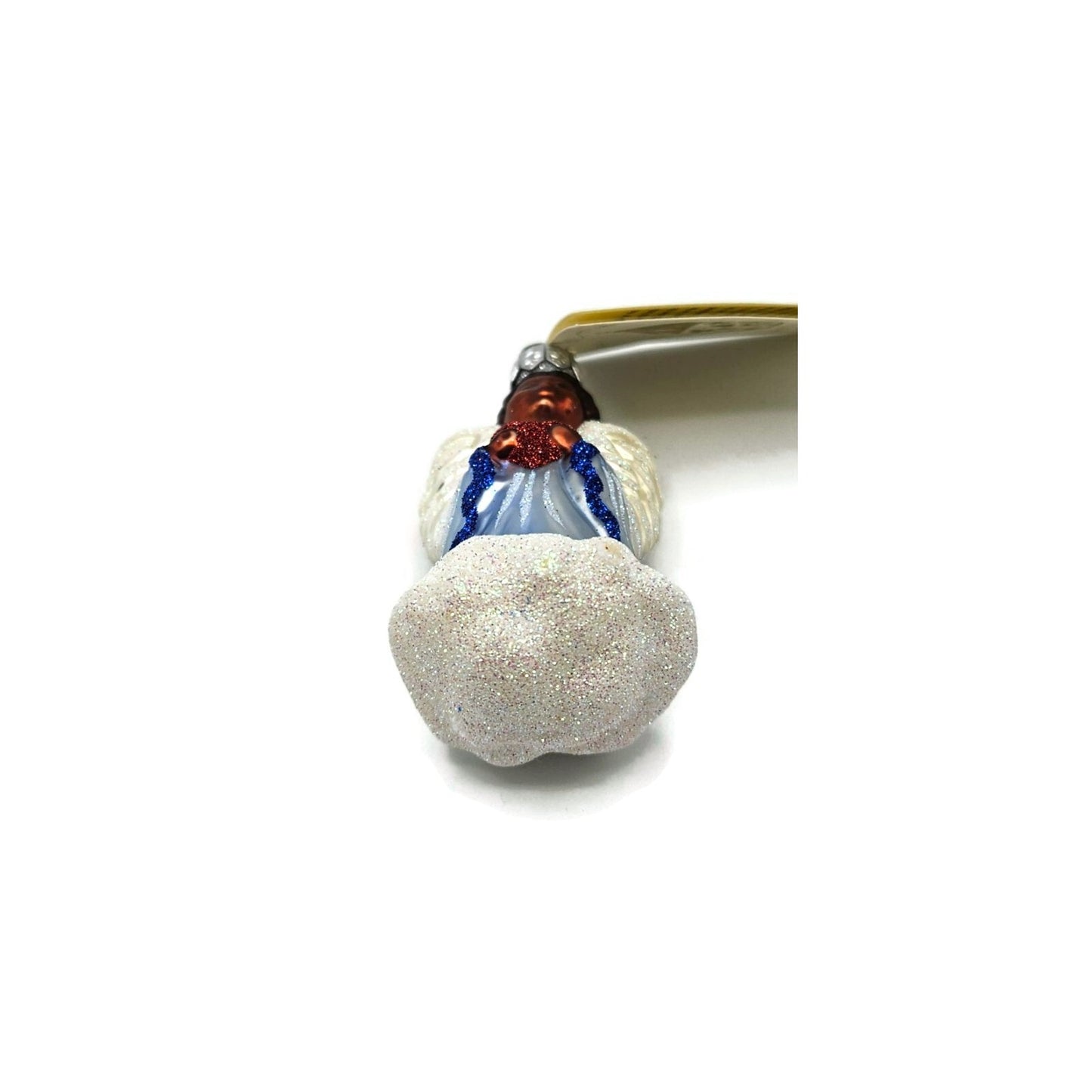 Patricia Breen Quartet of Angels Pastel Heart Glass Christmas Tree Ornament 9834