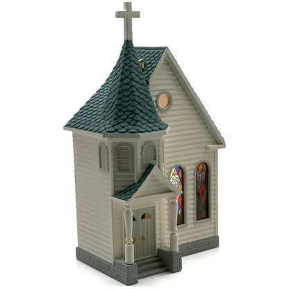 Hallmark Town Church 1995 Nostalgic Houses Shops Christmas Keepsake Ornament