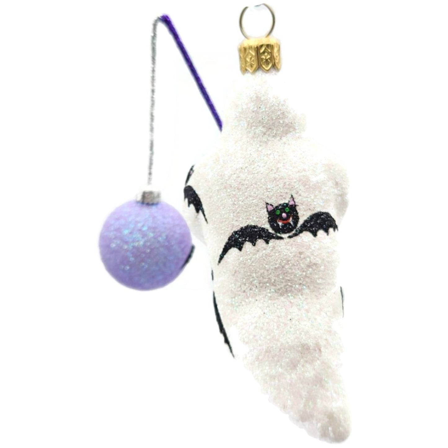 Patricia Breen Halloween Phantom Catch Ghost Lavender Ball Christmas Ornament