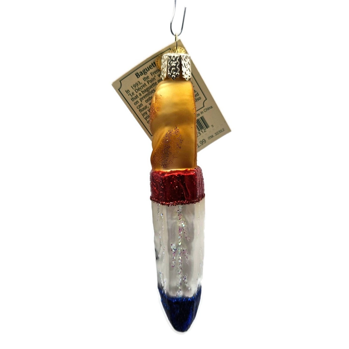 Old World Christmas Baguette Bread Snack Christmas Holiday Tree OWC Ornament